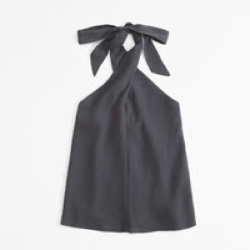Abercrombie & Fitch Charcoal Halter Top
